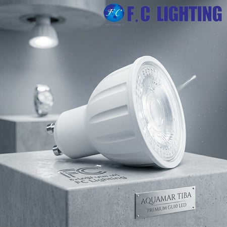 لمبة سبوت لايت 7 وات جي يو تن LED دايمر سلسلة DB07 موفرة للطاقة - F.C Lighting