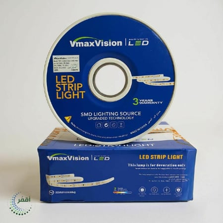 ستريب لايت لاصق بروفايلات 144 لمبة 11 وات بالمتر 50 متر - فيماكس V-MAX