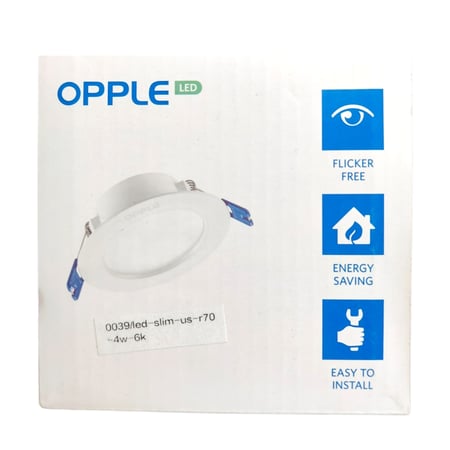 كشاف دفن بنل ثلجي 4 وات مقاس 7سم - اوبل OPPLE