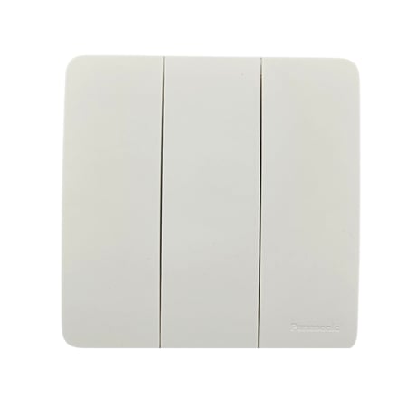 مفتاح ثلاثي أبيض اوفلا - باناسونيك Panasonic