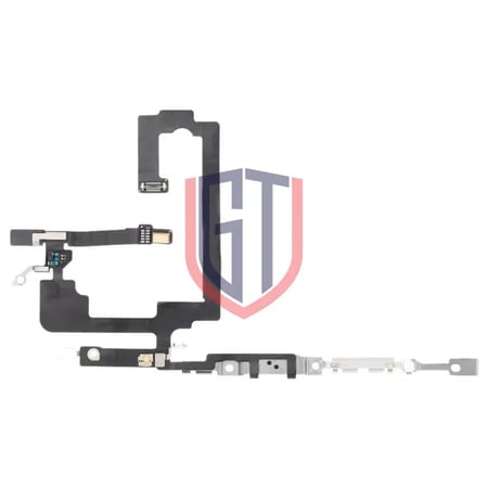 كابل زر التشغيل و الصوت المرن الأصلي لهاتف ايفون 15 بلس