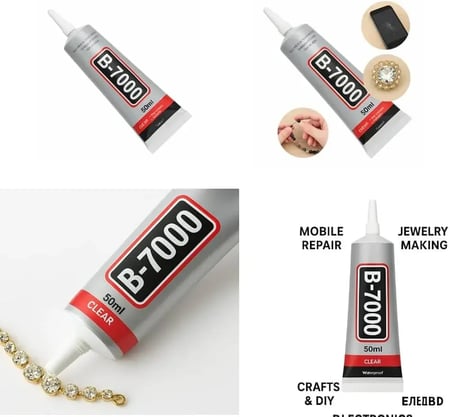 YAXUN ZLD B7000 50ML MULTI-PURPOSE ADHESIVE GLUE FOR PHONE SCREEN & ELECTRONICS REPAIR غراء