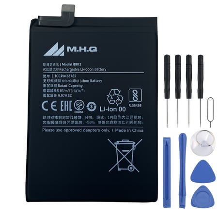 Xiaomi Mi 11 Lite Battery Replacement Kit - BP42 4250mAh with Tools - طقم استبدال بطارية شاومي مي 11 لايت BP42 - ٤٢٥٠ مللي أمبير مع الأدوات