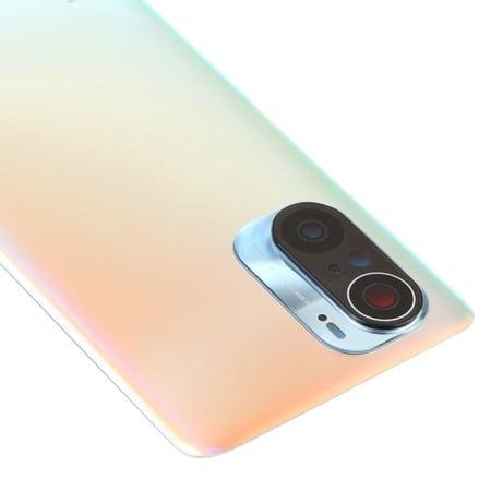 غطاء خلفي أصلي للبطارية لهاتف Xiaomi Redmi K40 M2012K11AC M2012K11C (ذهبي)
