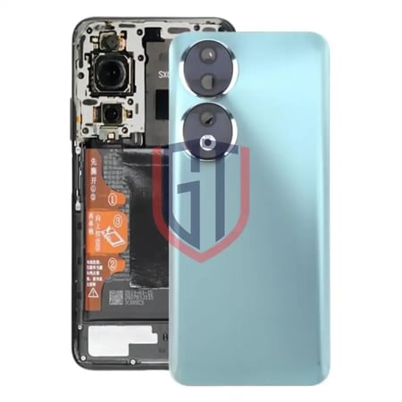 غطاء خلفي للبطارية لهاتف Honor 90 مع عدسة الكاميرا