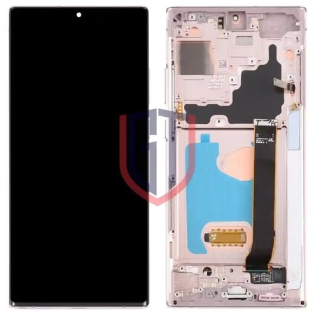 شاشة سامسونج Galaxy Note20 Ultra أصلية AMOLED مع إطار SM-N986B