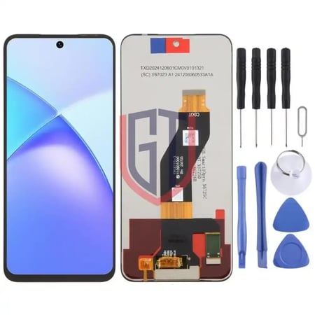 شاشة LCD اصلية كاملة مع مرقم رقمي لهاتف Infinix Smart 10 4G X6725