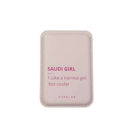 DIRTY PINK  CARD HOLDER