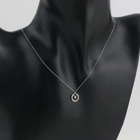 عقد ذهب ابيض - عيار 18