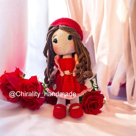 دمية ليلي - chiraliityhandmade