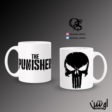 Mug-003- كوب The Punisher - ذا بانيشر