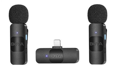 Boya Ultracompact 2.4GHz Wireless Microphone System