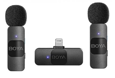 Boya Ultracompact 2.4GHz Wireless Microphone System