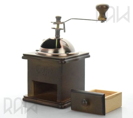 مطحنة خشبية مع شفرة سيراميك