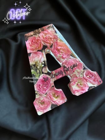 حفظ الورد الطبيعي داخل الريزن -حرف ريزن كل الالوان