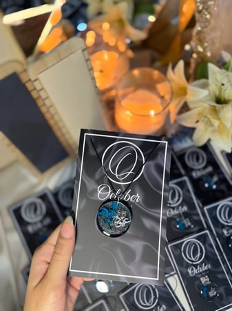 سلسال بورد الجبسوفيلا الازرق