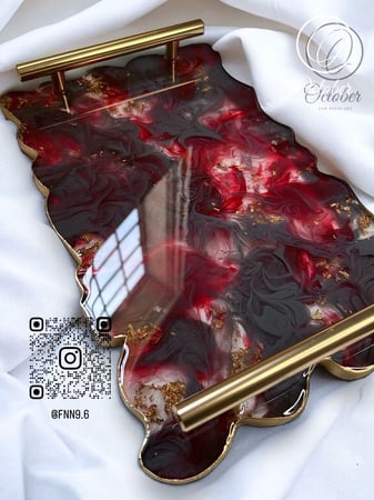 صينيه ريزن بتأثير رخامي