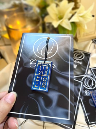 تعليقة ريزن للسياره (car)لون ازرق