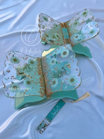 حامل مصحف ريزن - لون تيفاني