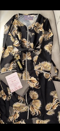 مخور حرير بودرة جاهز  ب حزام مقاس XL