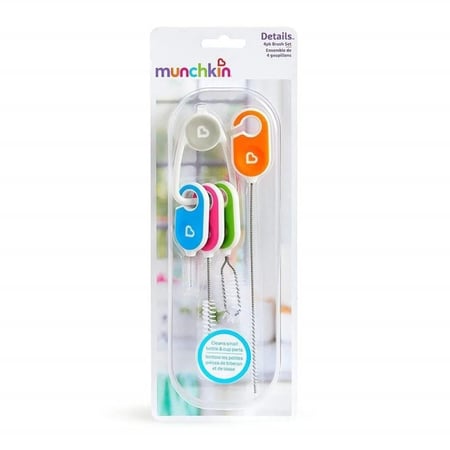 مونشيكن طقم فرشاة لتنظيف الرضاعة وملحقاتها 4 قطع