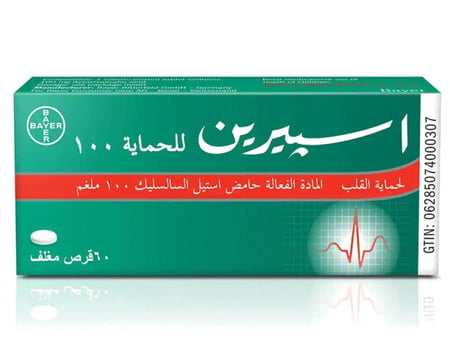 اسبيرين بروتكت 100 مج حبوب 60 ق