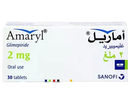 اماريل 2 مج حبوب 30 قرص