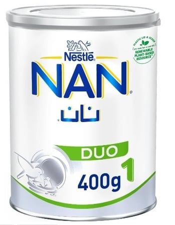 نان ديو 1 حليب أطفال المرحلة الأولى من الولادة وحتى 6 أشهر 400 جرام