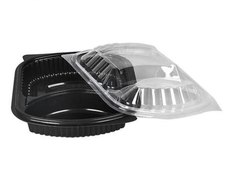 طبق مايكرويف كوزمو c2 مع الغطاء شد250ح