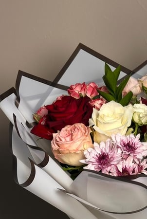 باقة الورد الزاهيه