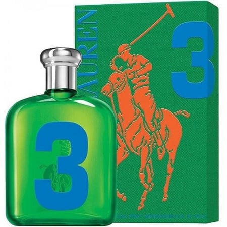 عطر رالف لورين بيغ بوني الاخضر الرجالي رقم 3 تواليت 125مل