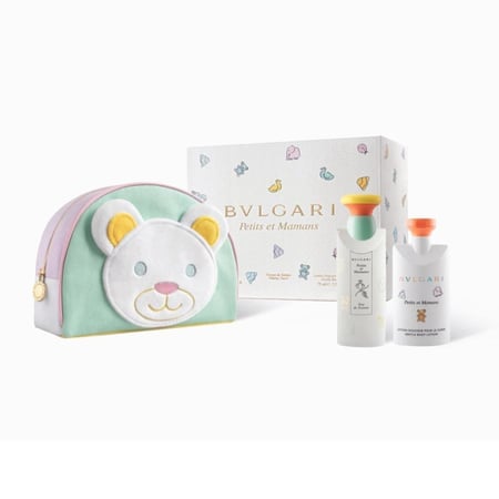 طقم بولغاري للاطفال تواليت (عطر 100مل+بودي لوشن 75مل+شنطة)