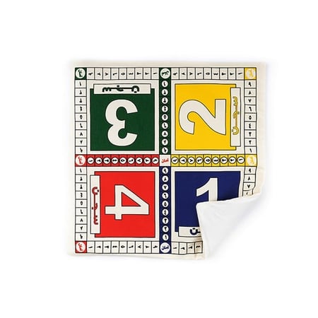 لعبة الشيش القماشية وسط