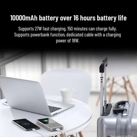 راوتر زد تي إي متنقلU50 ZTE 5G MU5120 بطارية 10000mAH