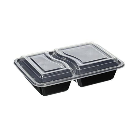 علب ميكرويف مقسم ثنائي