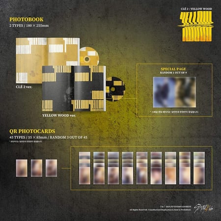 STRAY KIDS - CLE 2 : YELLOW WOOD