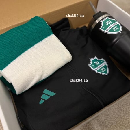 بكج جاكيت الاهلي رجالي+ شال + مق