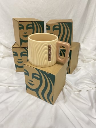 كوب ستاربكس rose gold