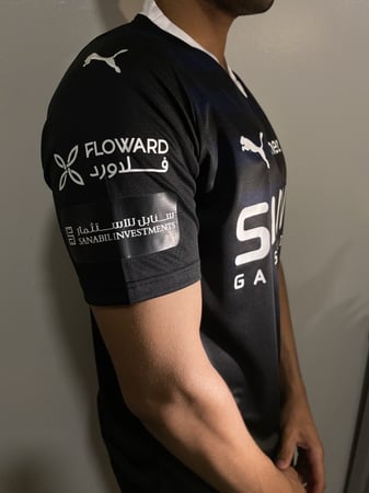 طقم الهلال فئة اللاعبين اسود