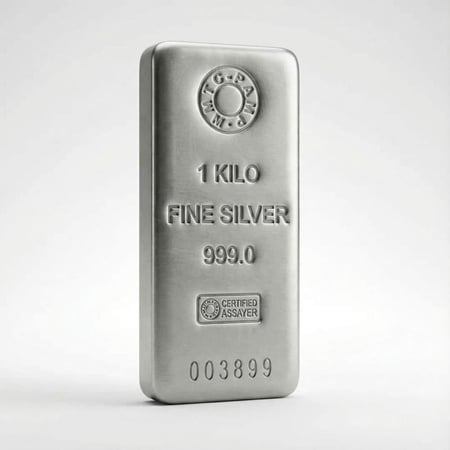 كيلو فضة سبيكة بامب PAMP