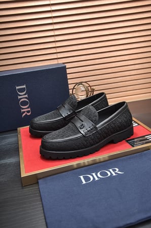 حذاء ديور جرانفيل لوفر أسود - Dior  Loafer Black