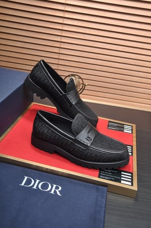 حذاء ديور جرانفيل لوفر أسود - Dior  Loafer Black