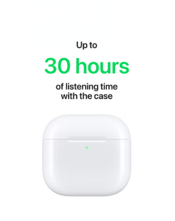 سماعات AirPods 4 مع خاصية إلغاء الضوضاء النشطة