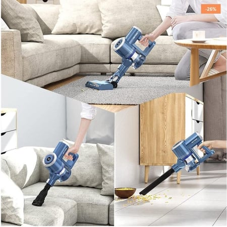 مكنسة كهربائية 3 فى 1 ماركة PRETTYCARE أجهزة تنظيف الأسطح المتعددة