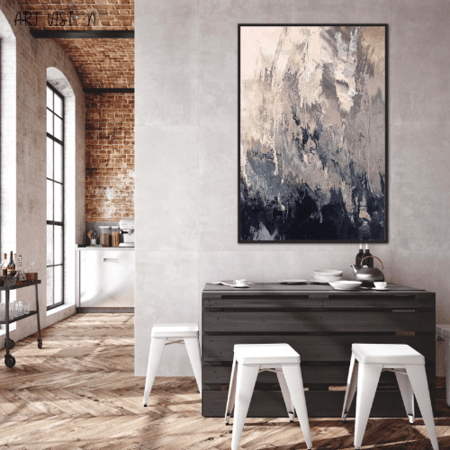 لوحة كانفس تجريدي