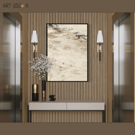 لوحة كانفس تجريدي