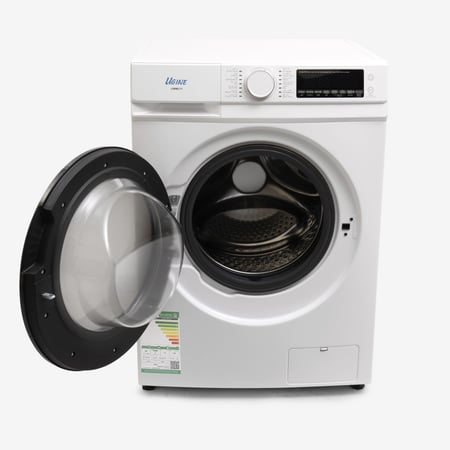 أوجين غسالة أوتوماتيك ,تعبئة أمامية ,13 كغ ,تنشيف حراري 100% ,عاكس ,توفير طاقة ,أبيض -13UWMFLC