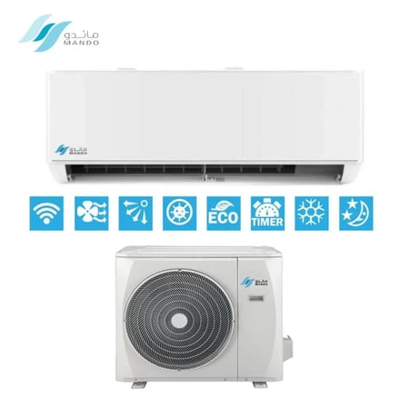 مكيف ماندو سبليت جداري 27200 وحدة - واي فاي - بارد فقط - F23M-30CT