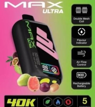ناستي ماكس ألترا 40000 سحبة 50 نكوتين Nasty Max Ultra 40K Puffs