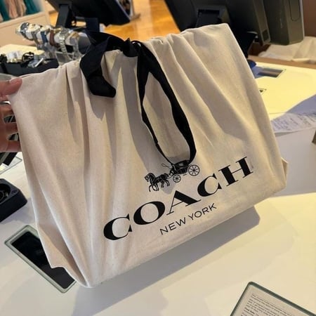 Coach dust bag